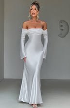 Selene Maxi Dress - Ivory - Napalia