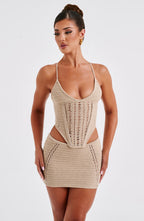 Selma Top - Beige - Napalia