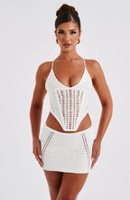 Selma Top - White - Napalia