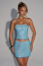 Serena Top - Aqua - Napalia