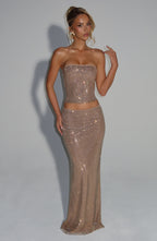Serena Top - Gold - Napalia