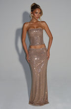Serena Top - Gold - Napalia