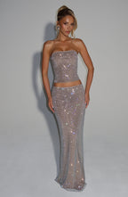 Serena Top - Silver - Napalia