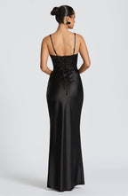 Shae Maxi Dress - Black - Napalia