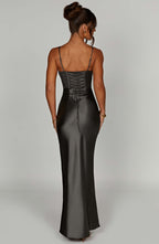 Shae Maxi Dress - Charcoal - Napalia