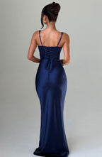 Shae Maxi Dress - Navy - Napalia