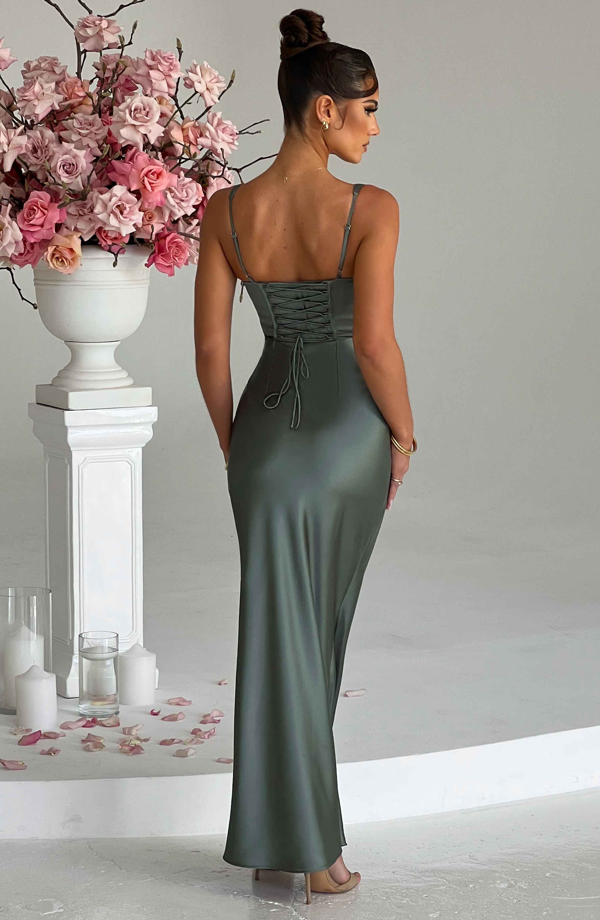 Shae Maxi Dress - Sage - Napalia