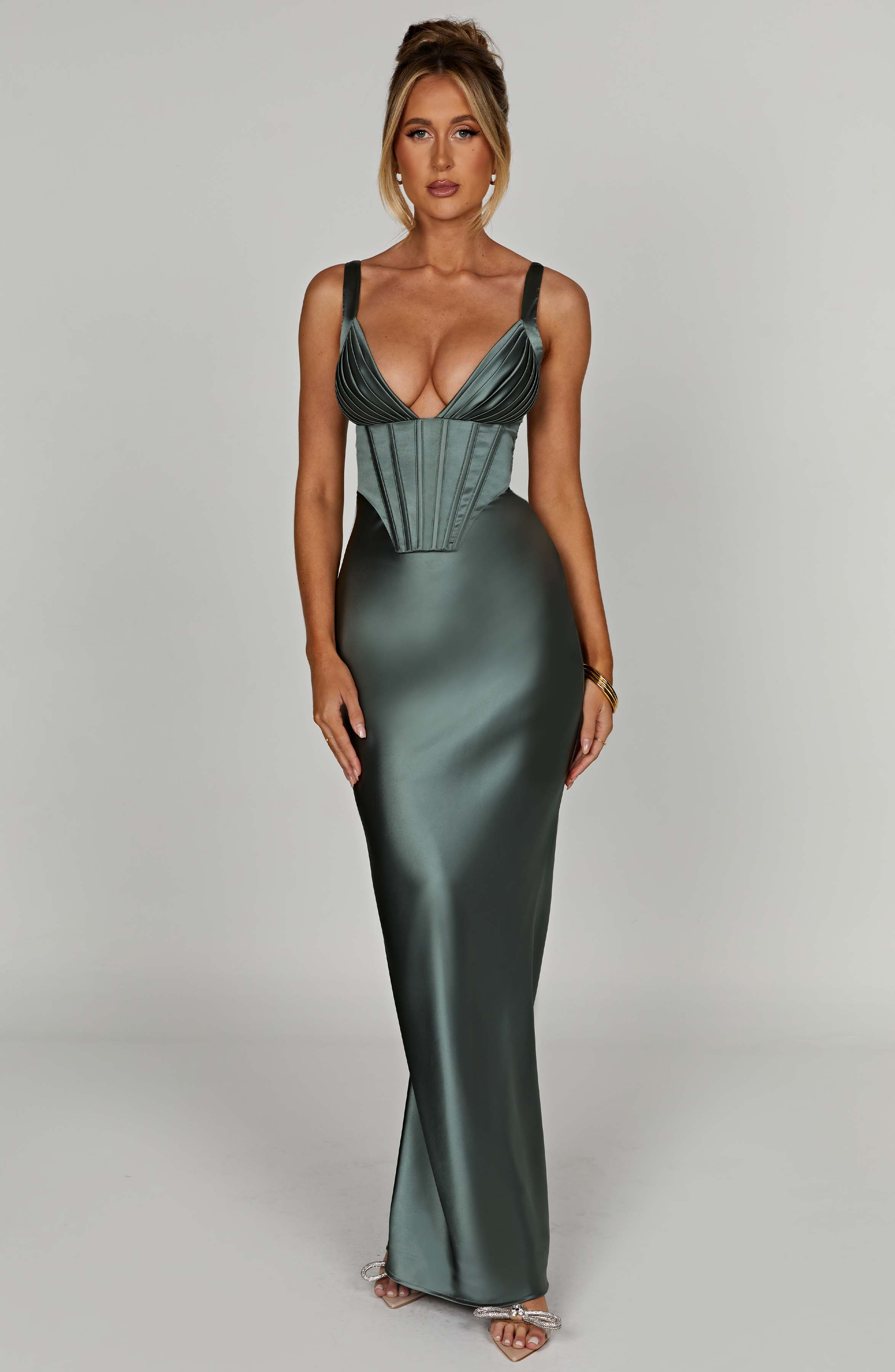 Shae Maxi Dress - Sage - Napalia
