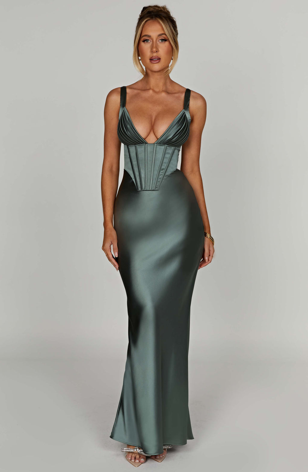 Shae Maxi Dress - Sage - Napalia