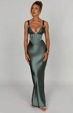 Shae Maxi Dress - Sage - Napalia