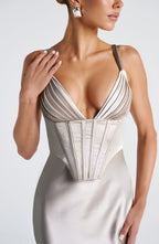Shae Maxi Dress - Shell - Napalia