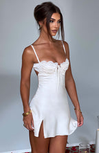 Sherise Mini Dress - Ivory - Napalia