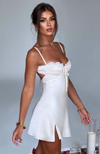 Sherise Mini Dress - Ivory - Napalia