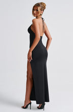 Siaira Maxi Dress - Black - Napalia