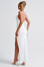 Siaira Maxi Dress - White - Napalia