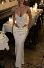 Sierra Corset - Ivory - Napalia