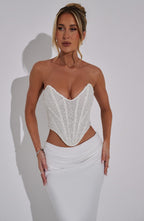 Sierra Corset - Ivory - Napalia