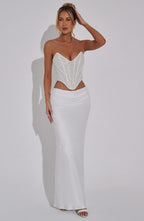 Sierra Corset - Ivory - Napalia