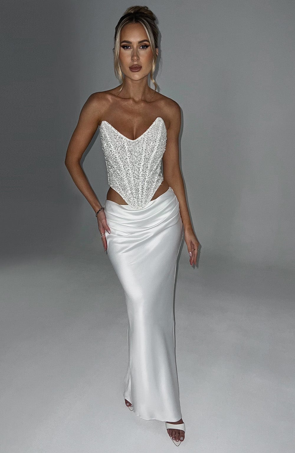 Sierra Corset - Ivory - Napalia