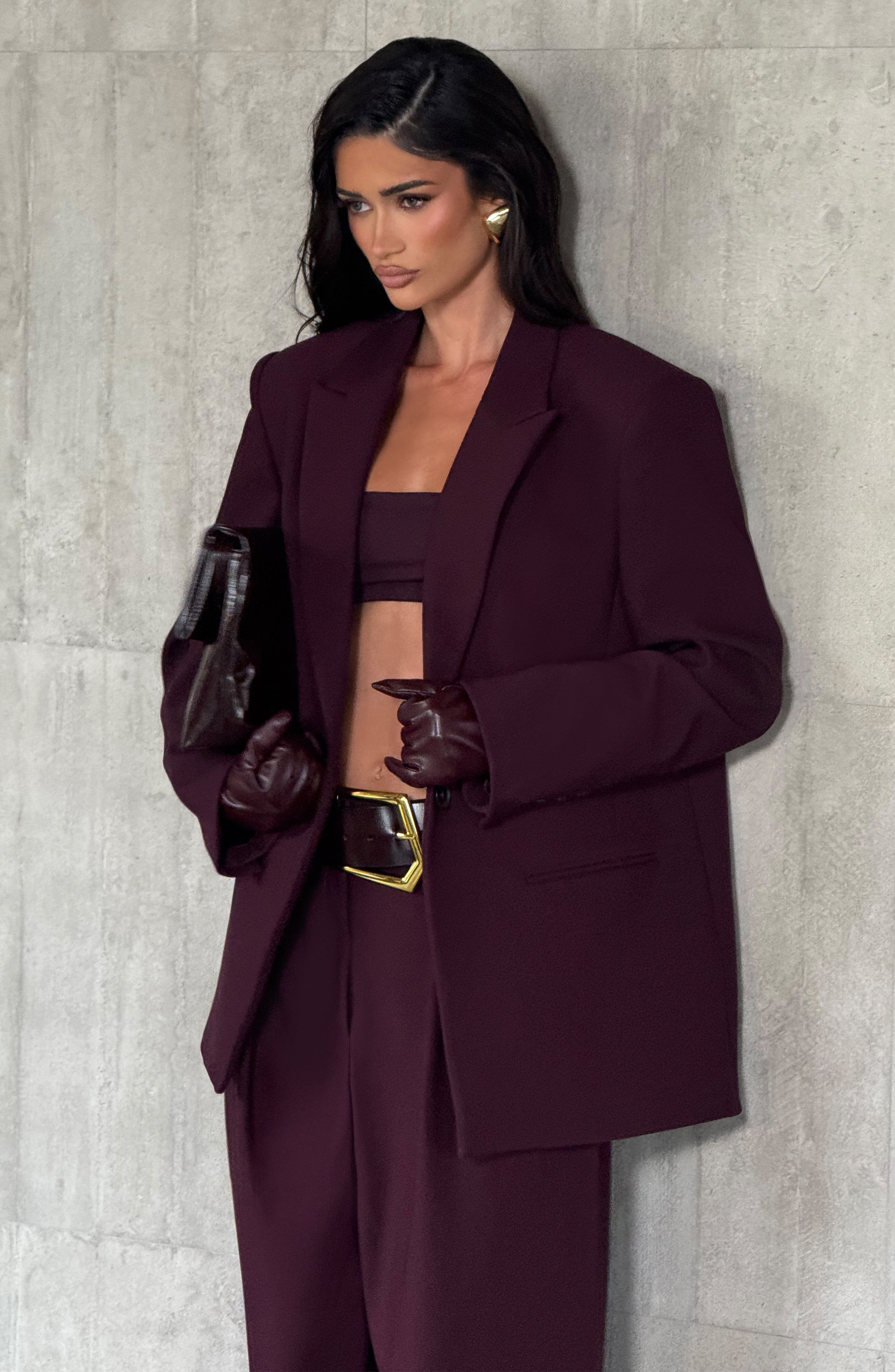 Simi Top - Plum - Napalia