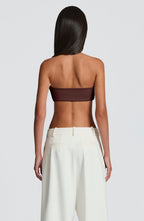 Simi Top - Plum Brown - Napalia