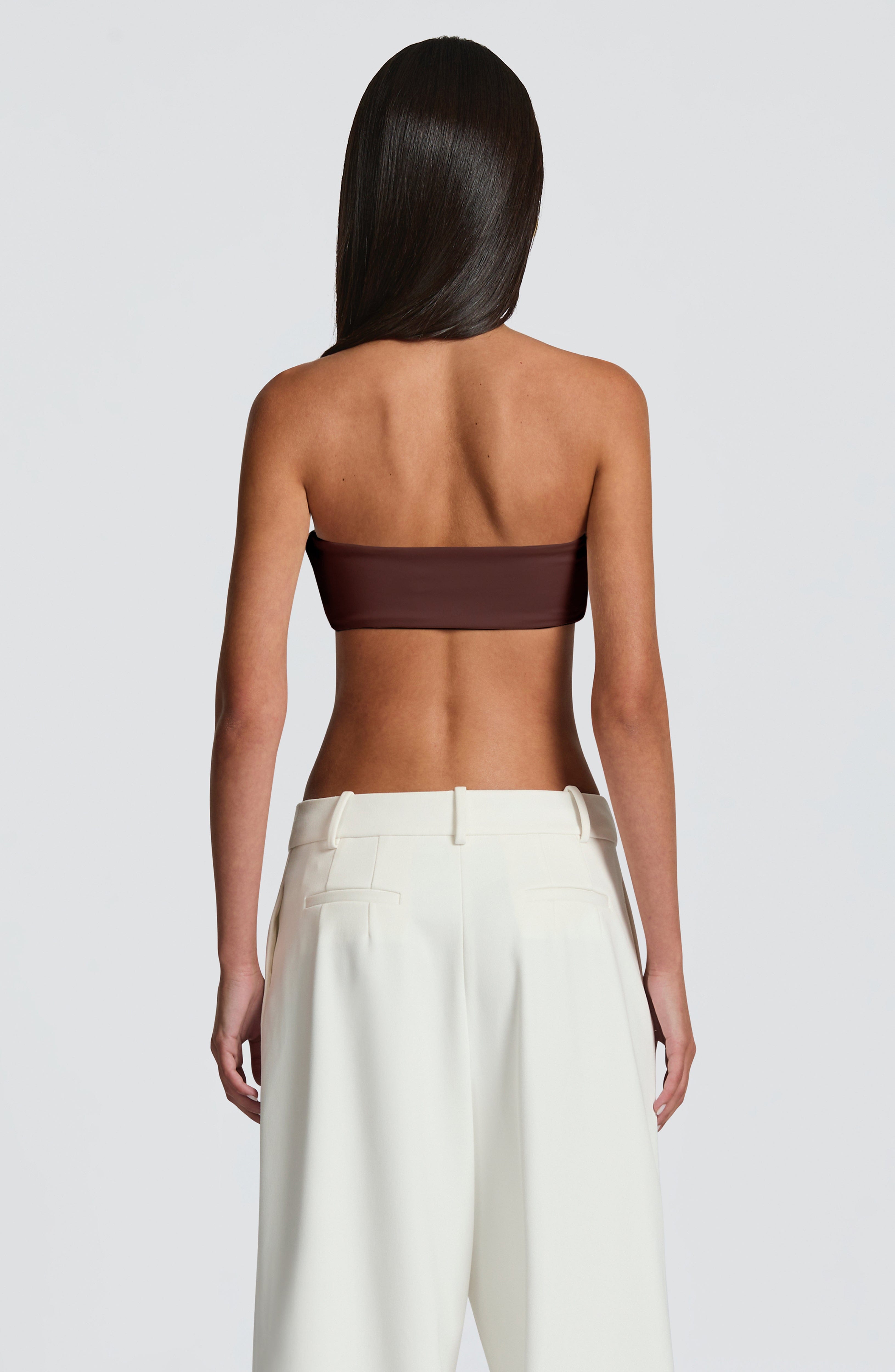 Simi Top - Plum Brown - Napalia