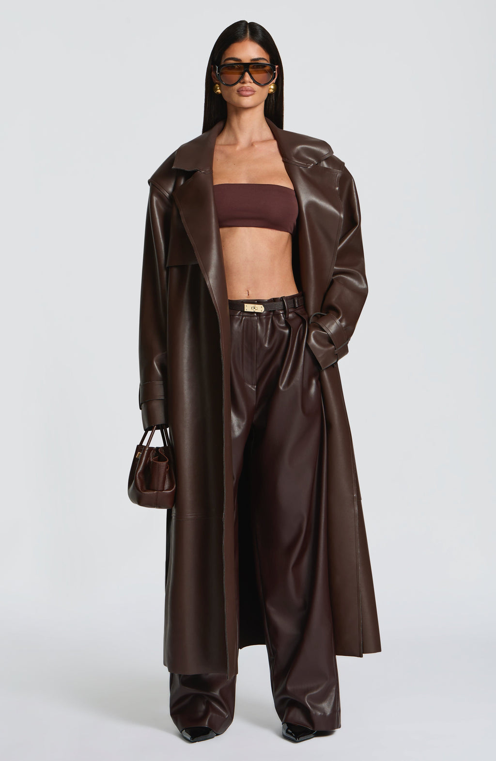 Simi Top - Plum Brown - Napalia