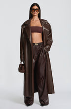 Simi Top - Plum Brown - Napalia