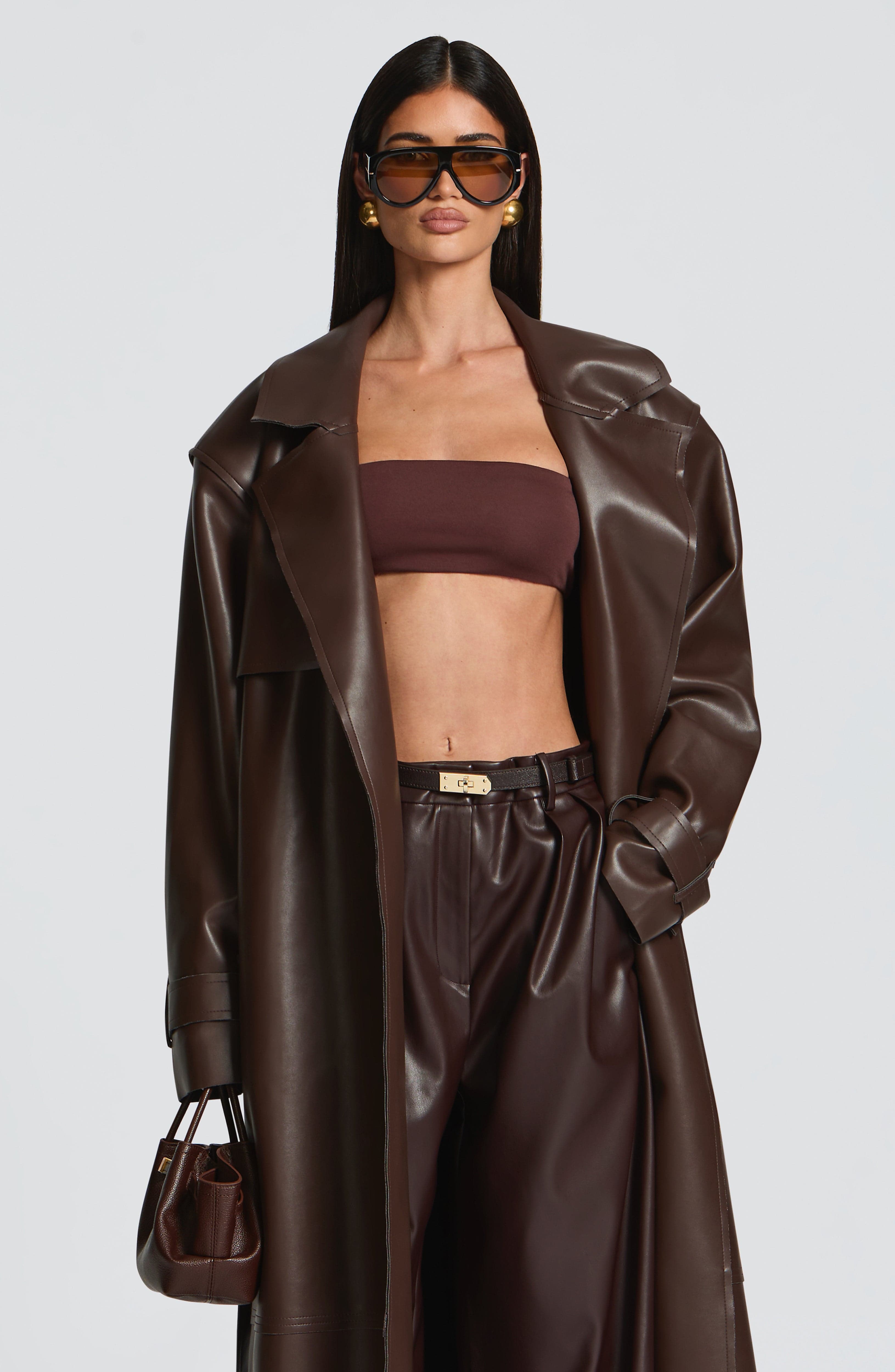 Simi Top - Plum Brown - Napalia