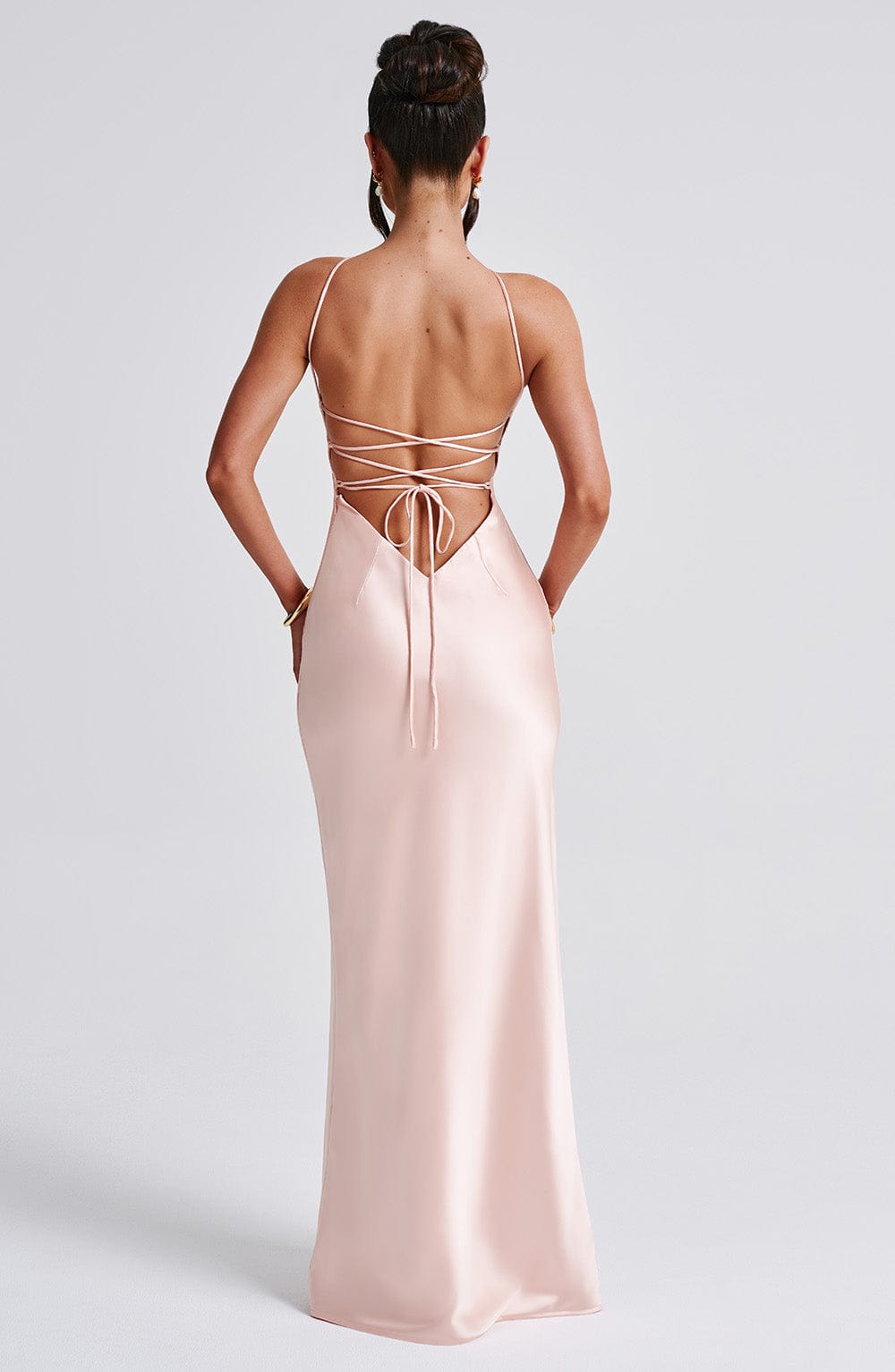 Sinead Maxi Dress - Peach - Napalia