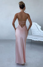 Sinead Maxi Dress - Peach - Napalia