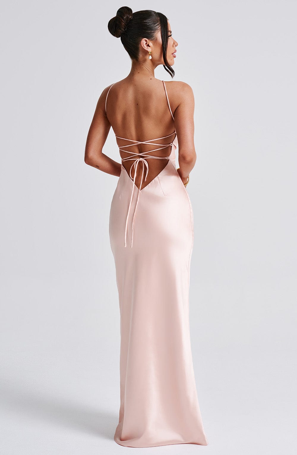 Sinead Maxi Dress - Peach - Napalia