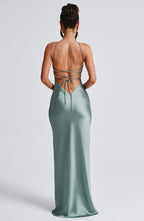 Sinead Maxi Dress - Sage - Napalia
