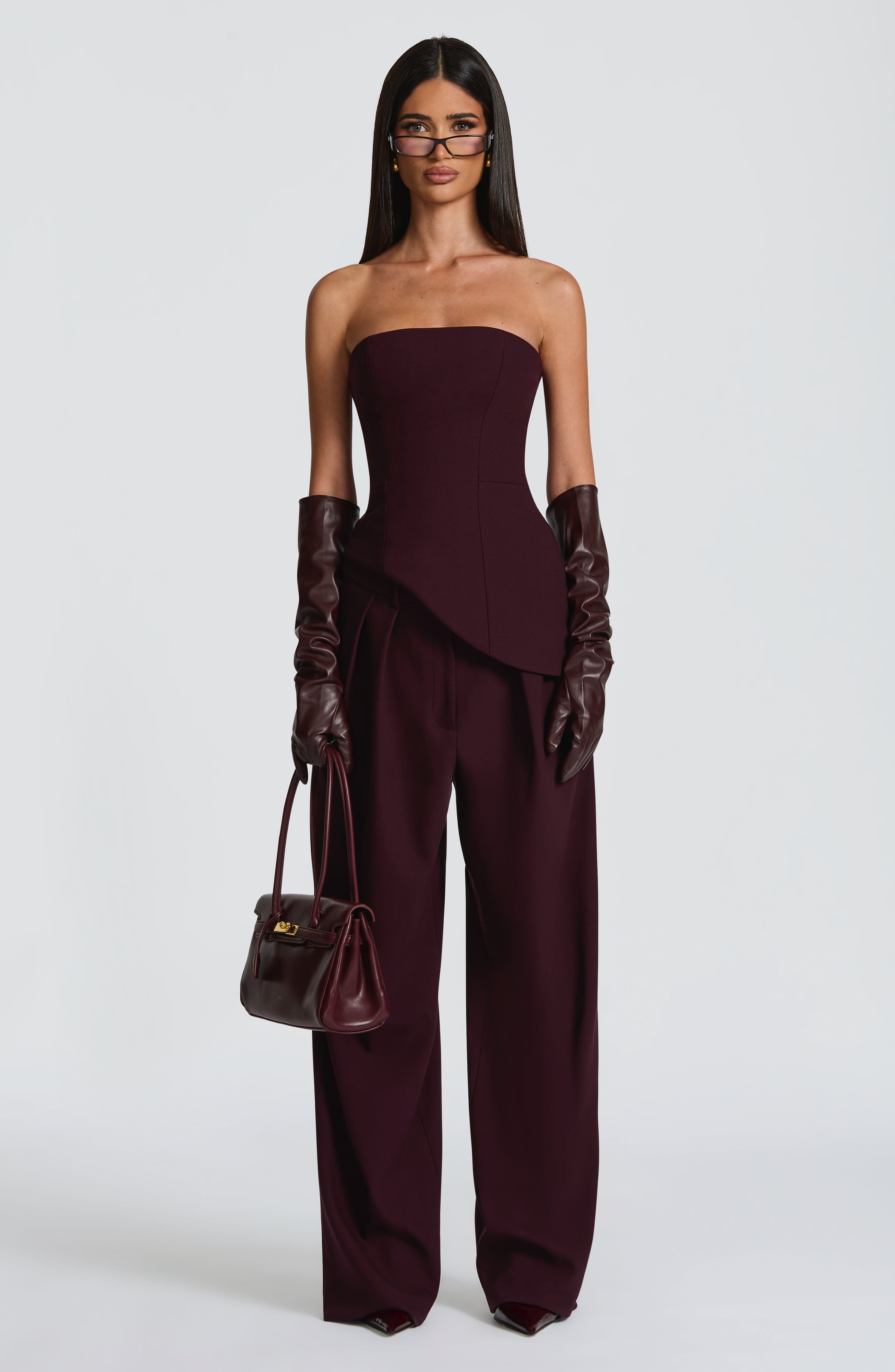 Sloan Top - Plum - Napalia