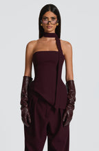Sloan Top - Plum - Napalia