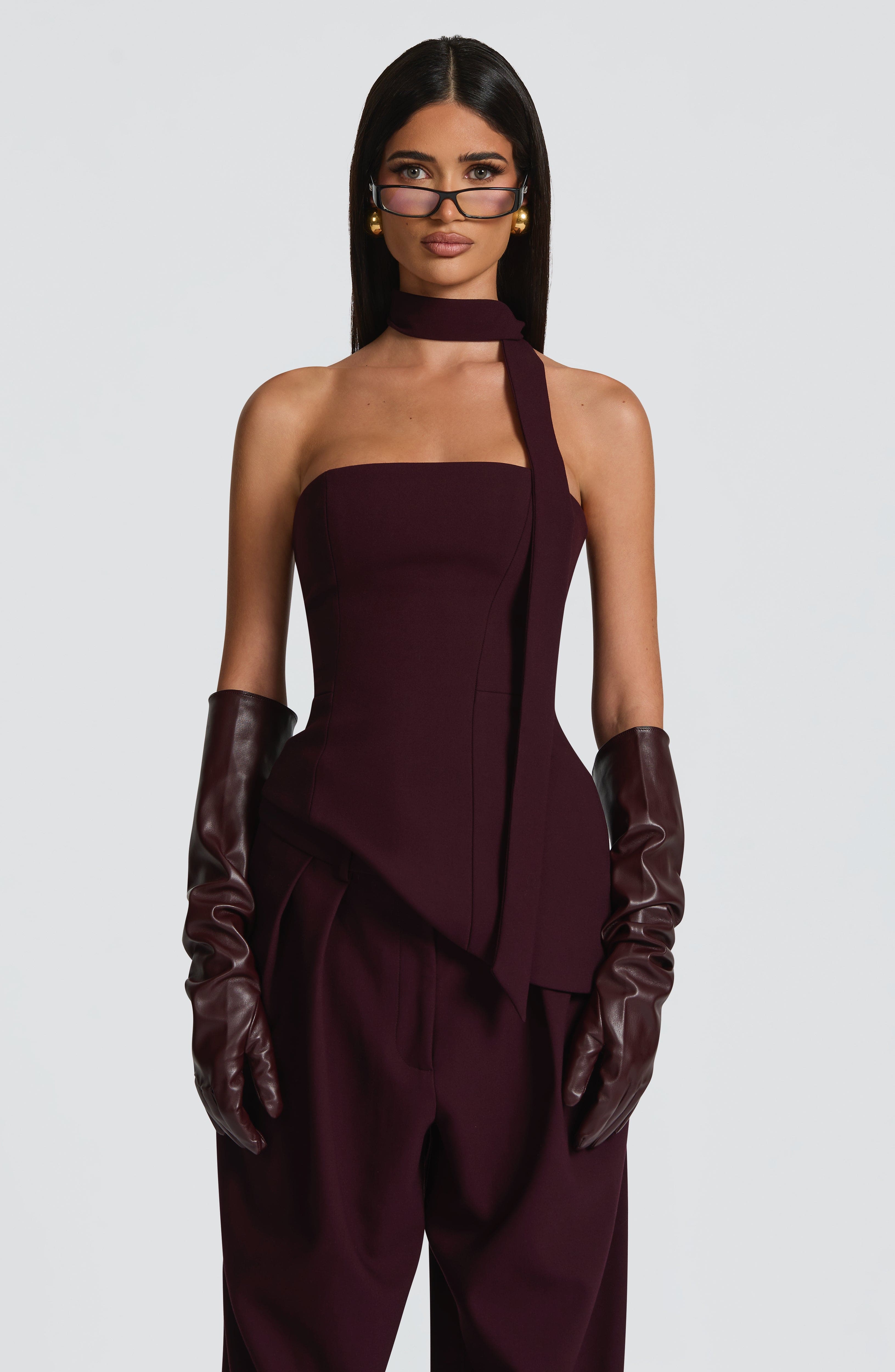 Sloan Top - Plum - Napalia