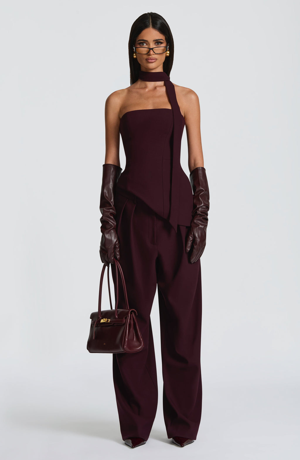 Sloan Top - Plum - Napalia
