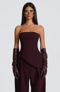 Sloan Top - Plum - Napalia
