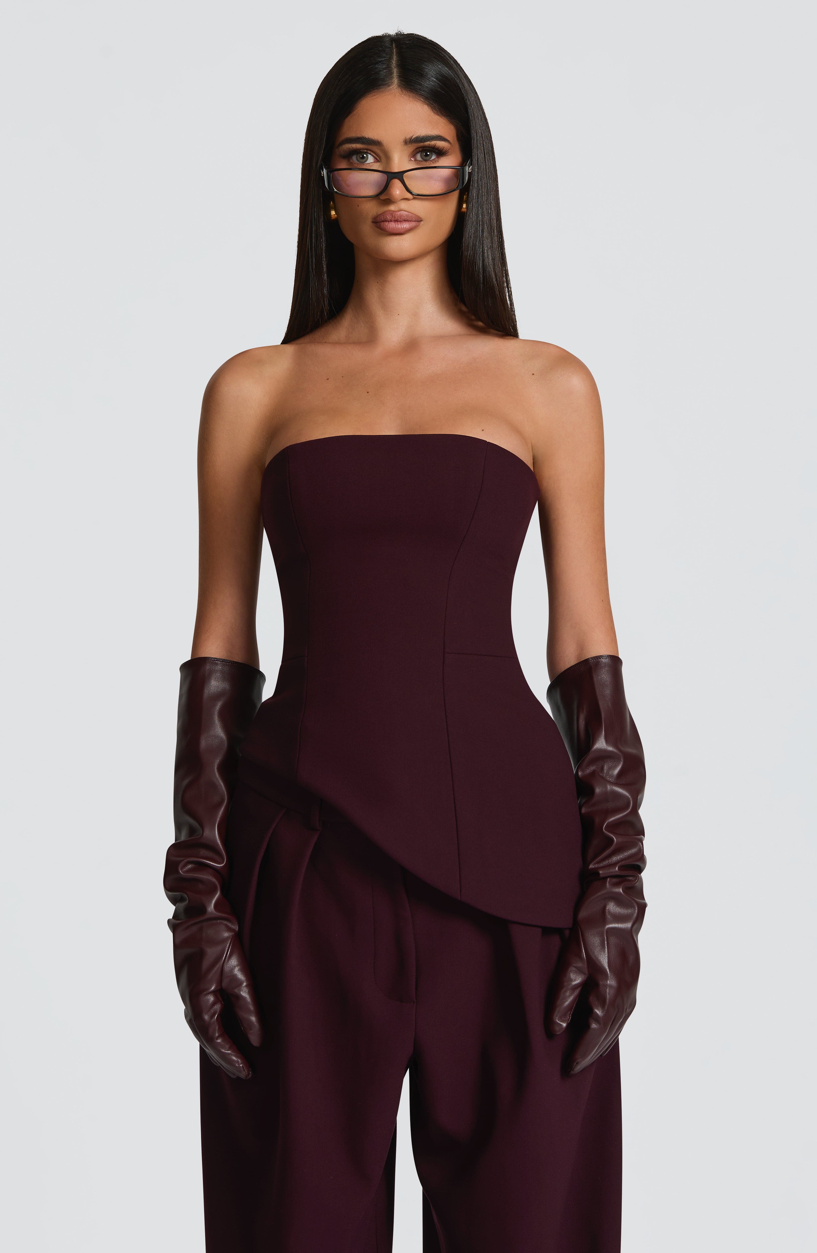 Sloan Top - Plum - Napalia