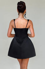 Sofie Mini Dress - Black - Napalia