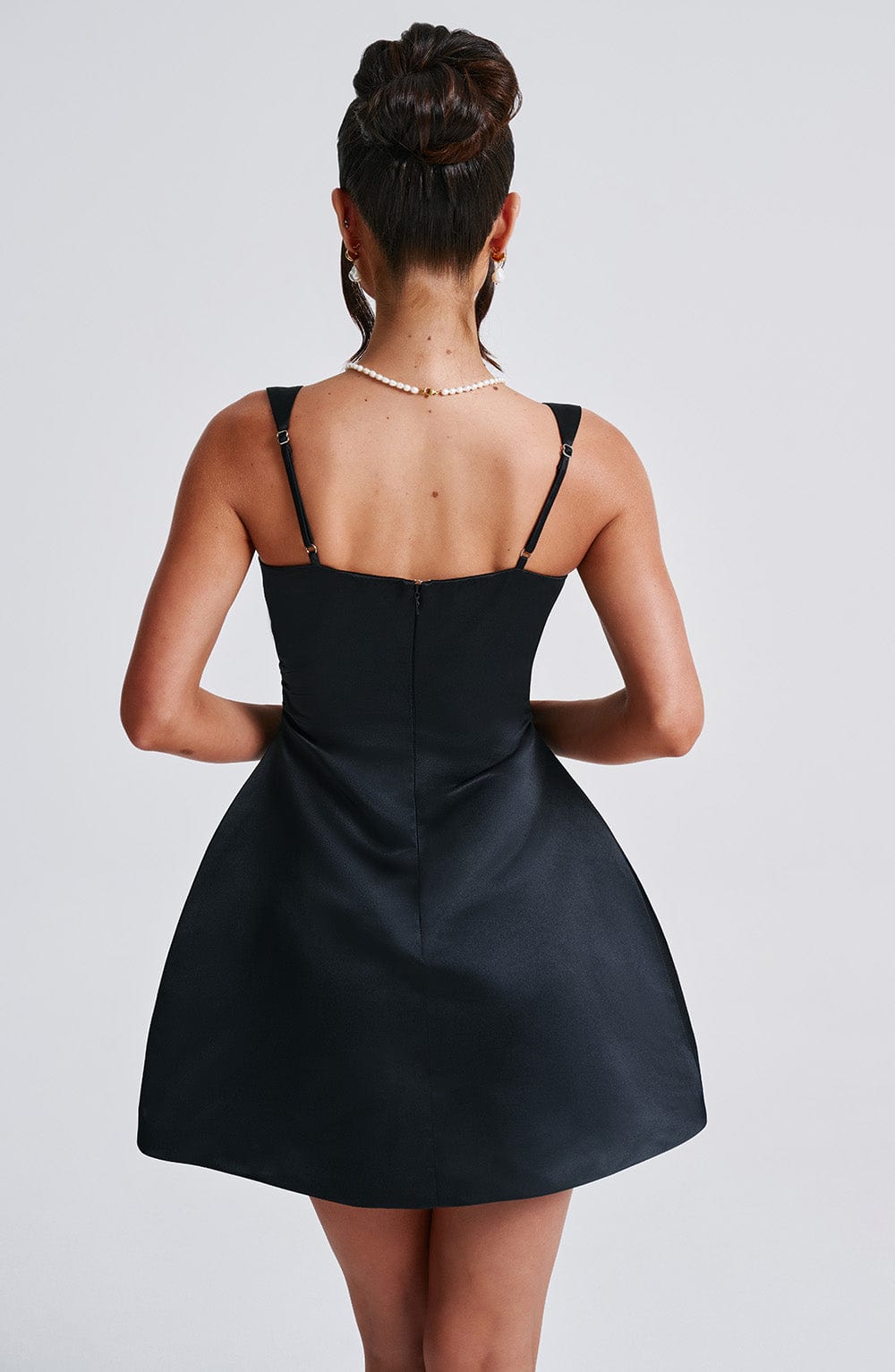 Sofie Mini Dress - Black - Napalia