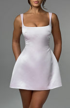 Sofie Mini Dress - Blush - Napalia