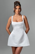Sofie Mini Dress - Ivory - Napalia