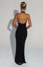 Starla Maxi Dress - Black - Napalia