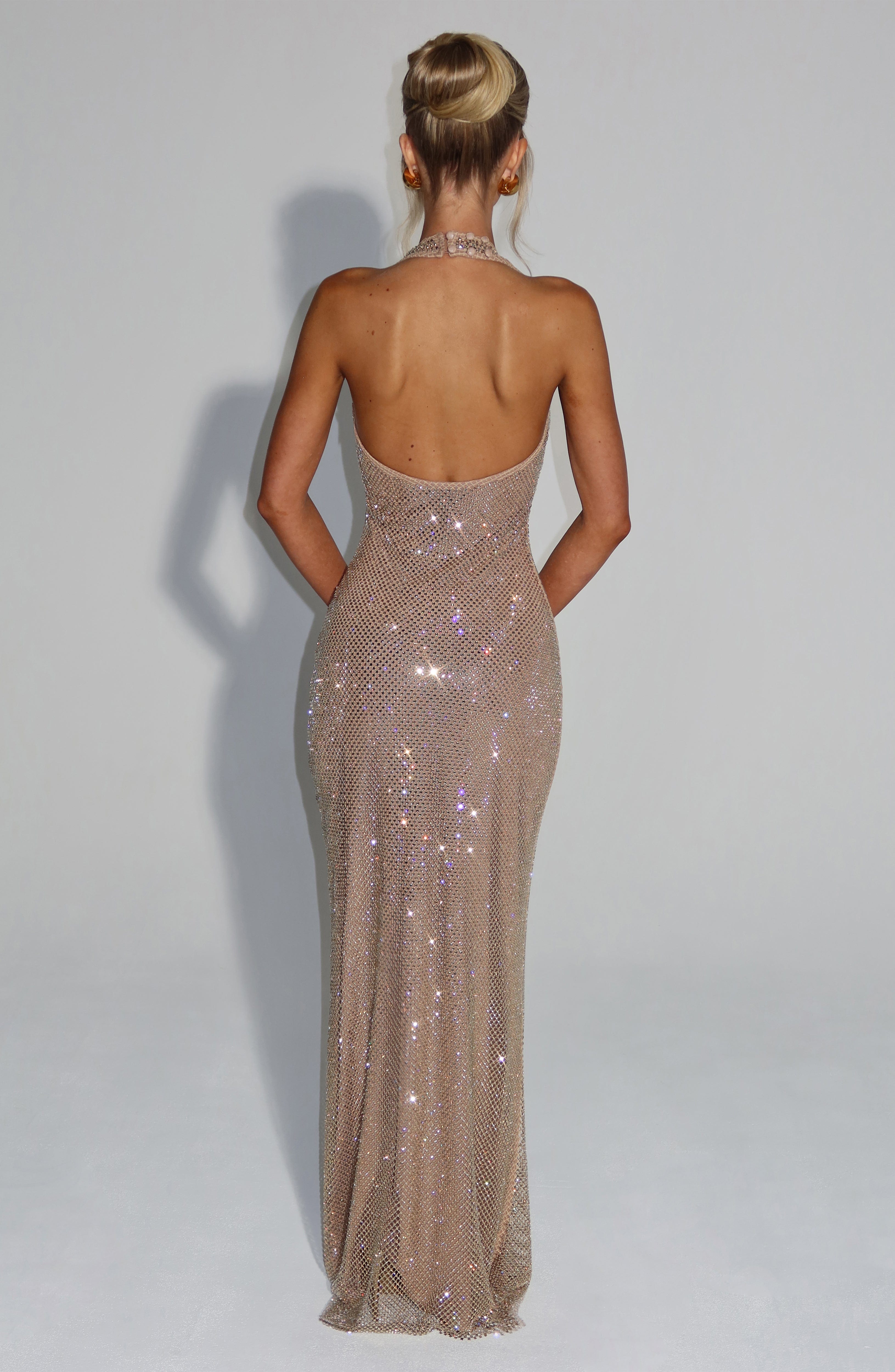 Starla Maxi Dress - Gold - Napalia