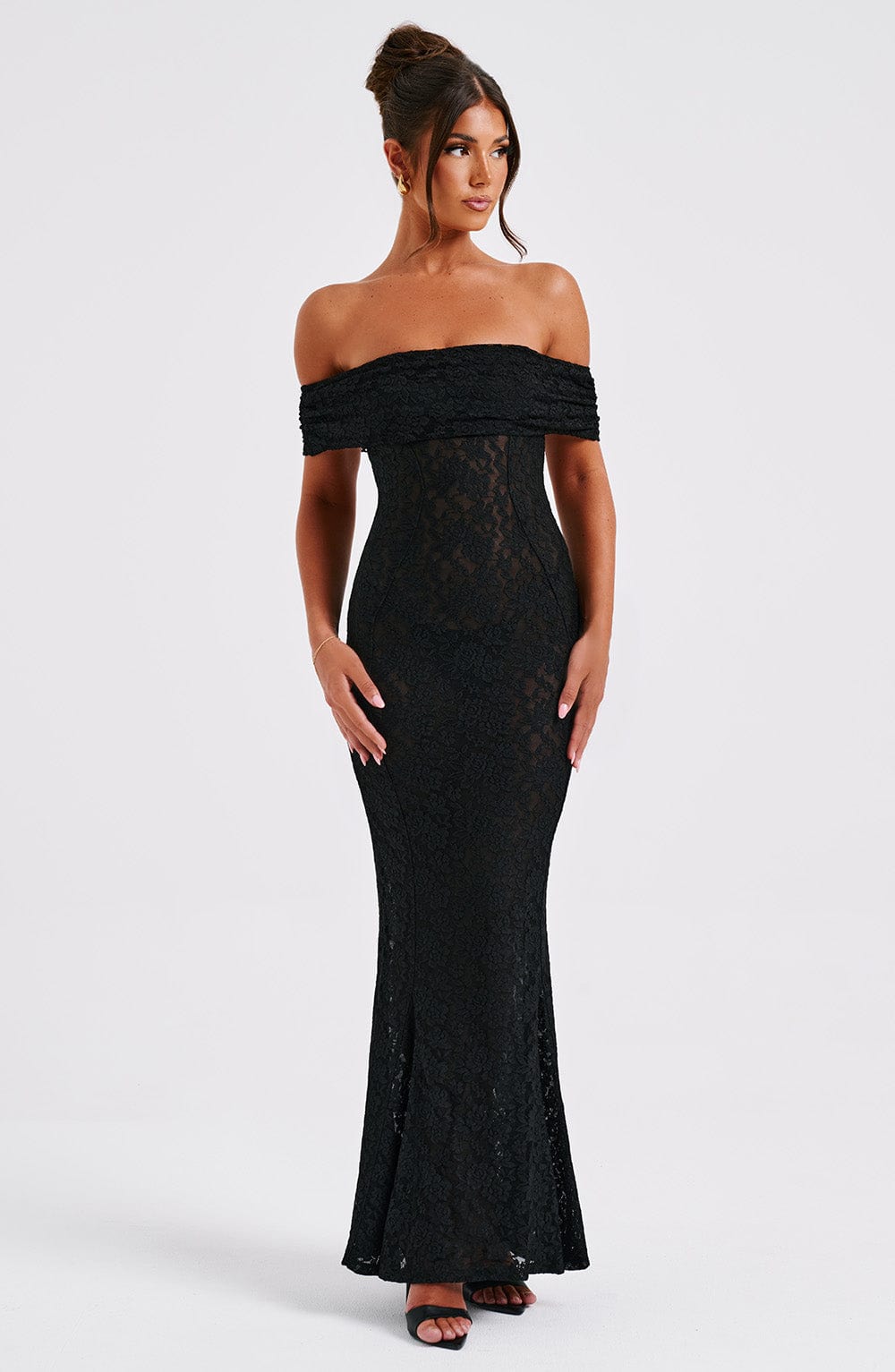 Stephanie Maxi Dress - Black - Napalia
