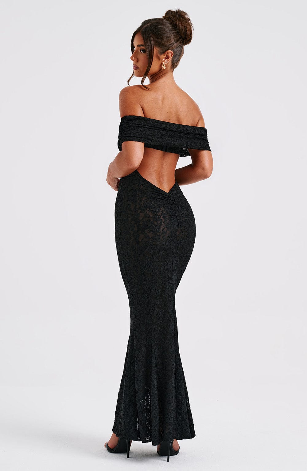 Stephanie Maxi Dress - Black - Napalia