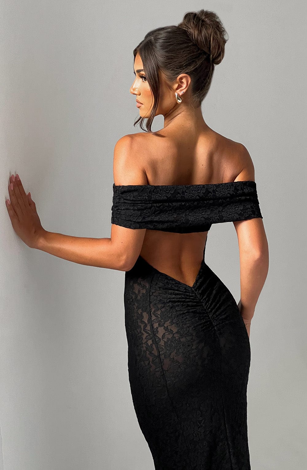 Stephanie Maxi Dress - Black - Napalia