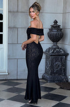 Stephanie Maxi Dress - Black - Napalia