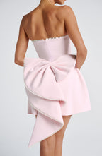 Suni Mini Dress - Blush - Napalia